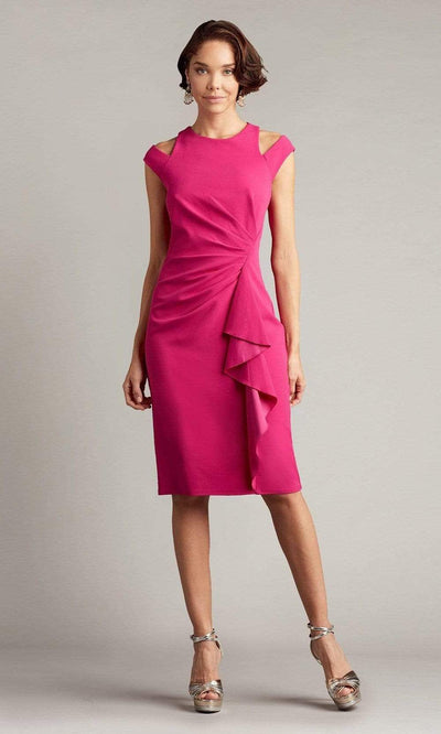 Tadashi Shoji - Navin Shoulder Cut-Out Dress Cocktail Dresses