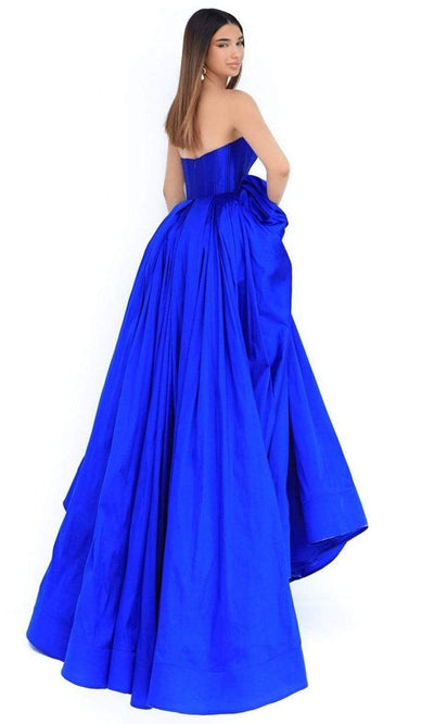 Tarik Ediz - 50870 Strapless A-Line Evening Gown Evening Dresses