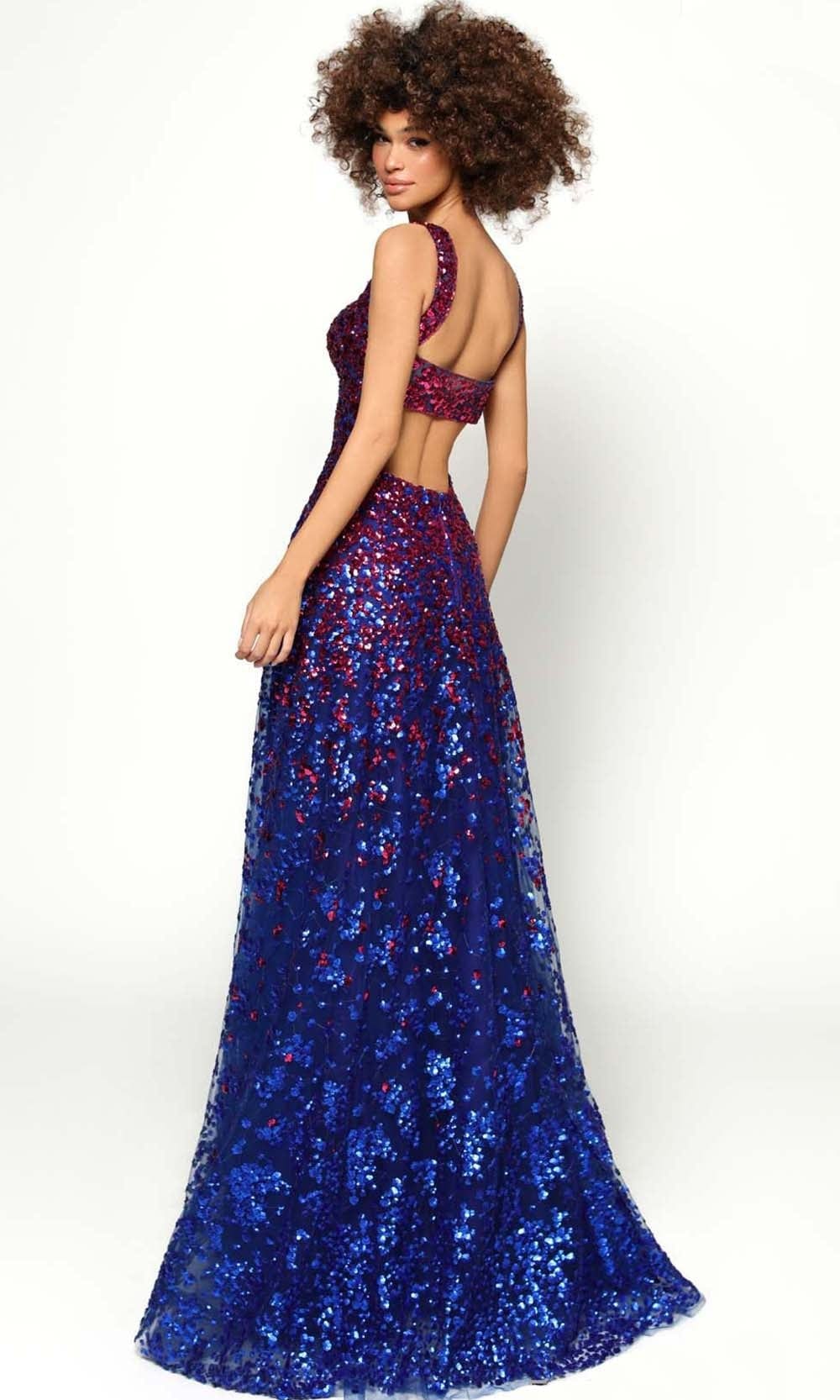 Tarik Ediz - 51161 Scoop A-Line Evening Dress Evening Dresses