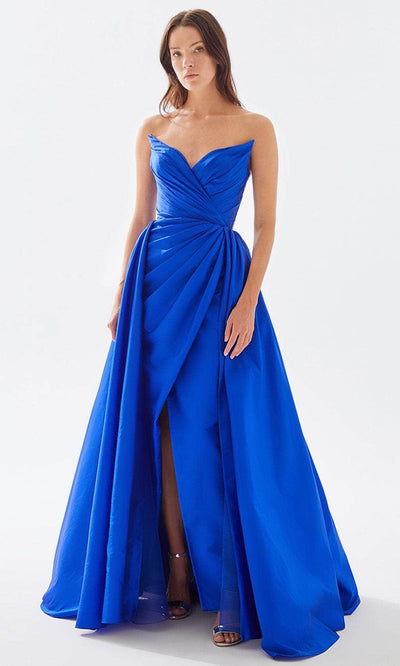 Tarik Ediz 52126 - Strapless Deep Sweetheart Exquisite Gown Prom Dresses