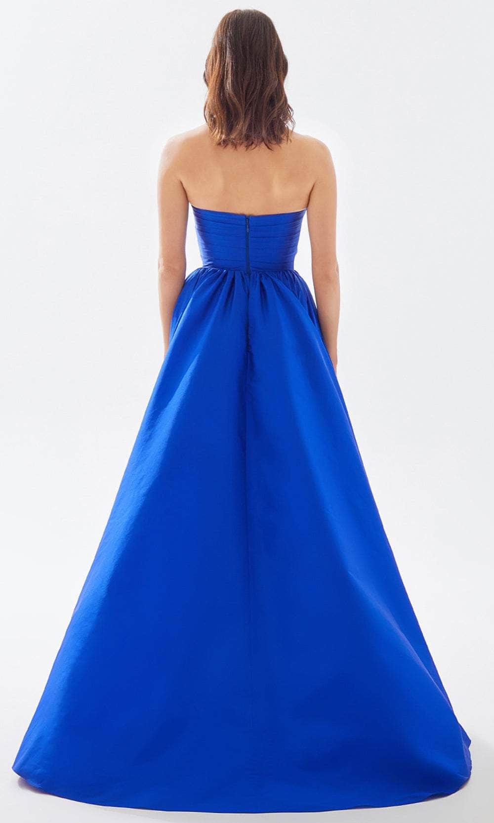 Tarik Ediz 52126 - Strapless Deep Sweetheart Exquisite Gown Prom Dresses