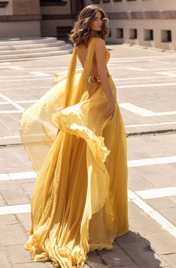 gold floaty dress Short Gold Glitter Homecoming Dress with Butterflies. Rose Gold / Medium