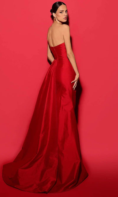 Tarik Ediz 98496 - V-Neck Strapless Evening Gown Special Occasion Dresses