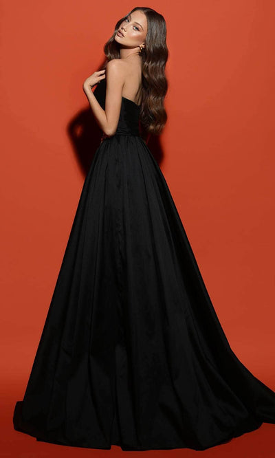 Tarik Ediz 98496 - V-Neck Strapless Evening Gown Special Occasion Dresses