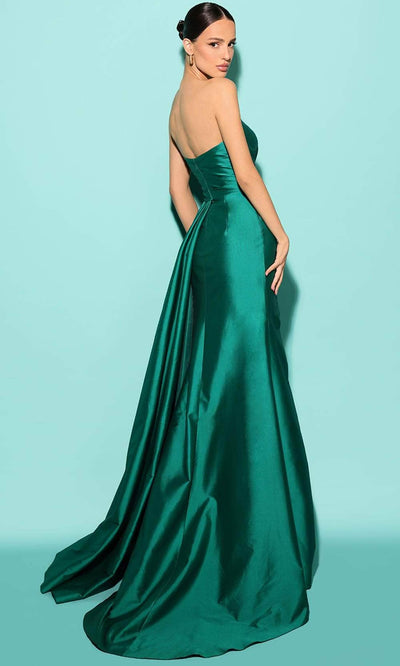 Tarik Ediz 98496 - V-Neck Strapless Evening Gown Special Occasion Dresses