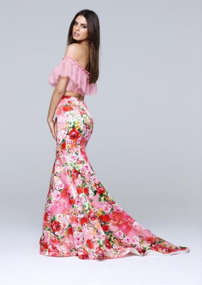 Tarik Ediz - Two-Piece Long Dress 50090 Special Occasion Dress