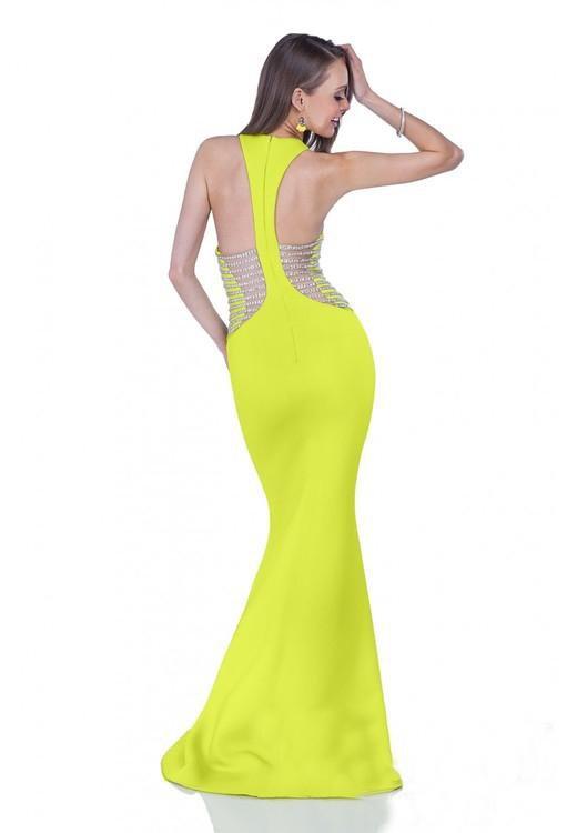 Terani Couture - 1611P0205A Sexy Halter Style Mermaid Gown Special Occasion Dress