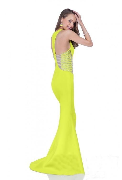 Terani Couture - 1611P0205A Sexy Halter Style Mermaid Gown Special Occasion Dress