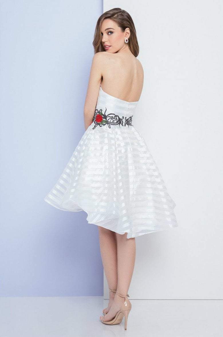 Terani Couture - 1721H4537 Sweetheart High Low A-line Dress Special Occasion Dress