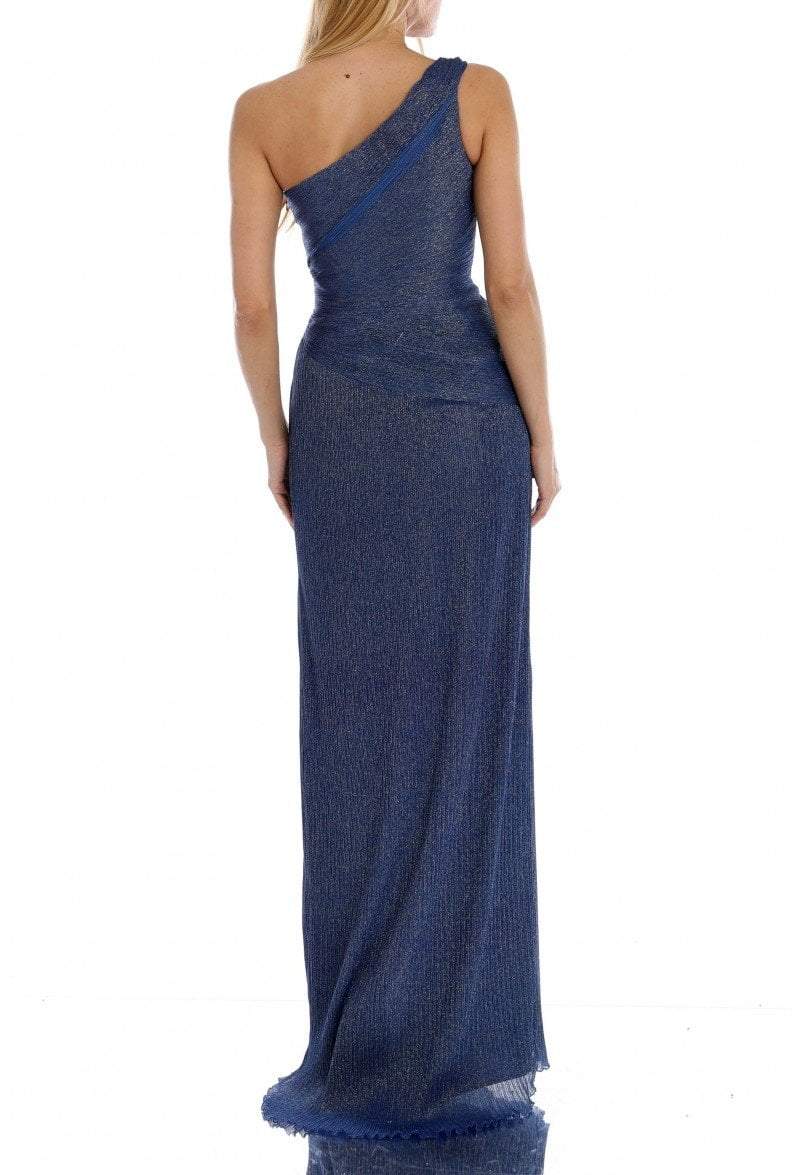 Terani Couture - 1911E9610 One Shoulder Asymmetric Neck Evening Dress Special Occasion Dress