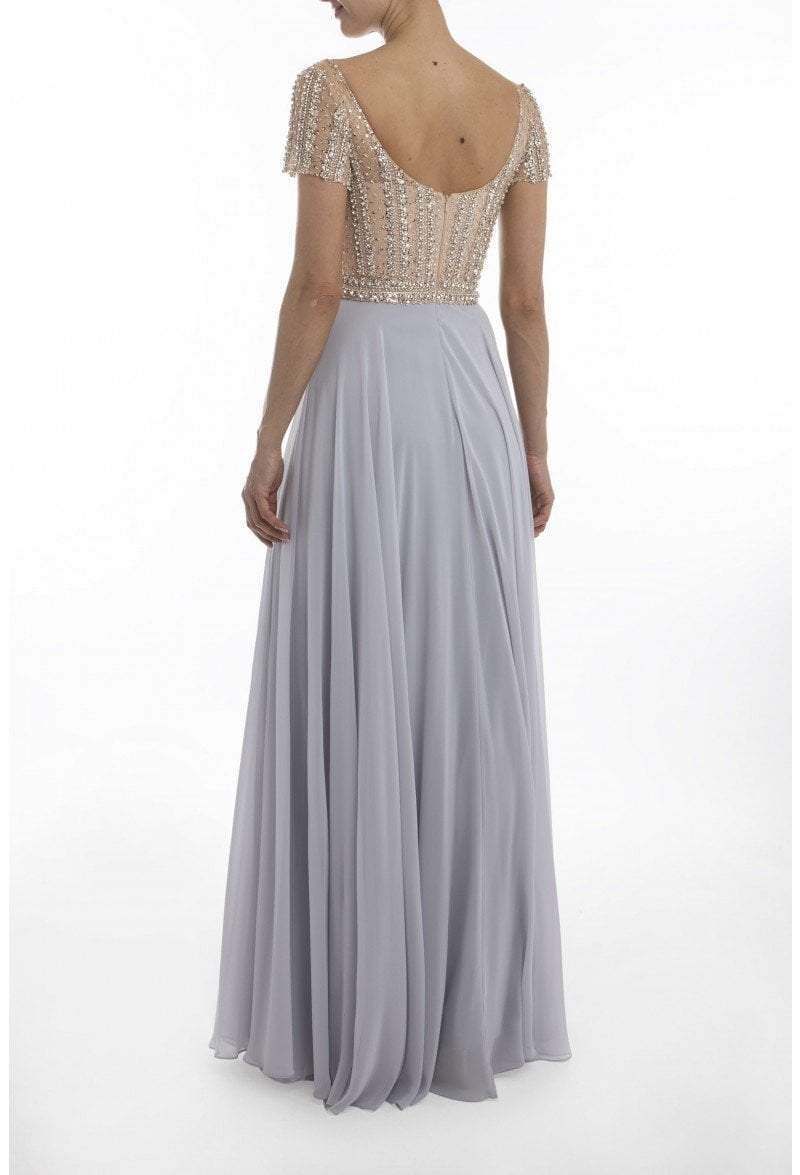 Terani Couture - 1911M9664 Embellished Bateau A-line Dress Special Occasion Dress
