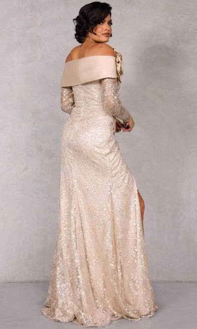 Terani Couture 2112M5400 - Off Shoulder Sequin Evening Gown Evening Dress