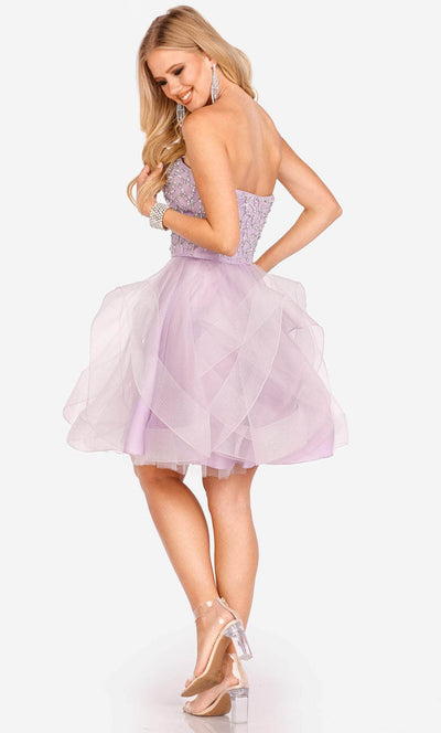 Terani Couture 231P0590 - Strapless Tulle A-Line Cocktail Dress Special Occasion Dress