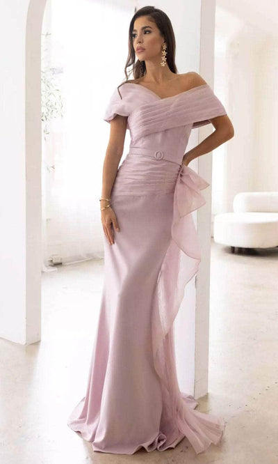 Terani Couture 241M2703 - Chiffon Fitted Bodice Dress Prom Dresses