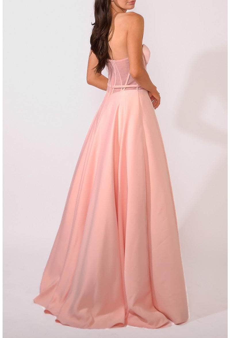 Terani Couture 241P2046 - Strapless Corset Ballgown Special Occasion Dress