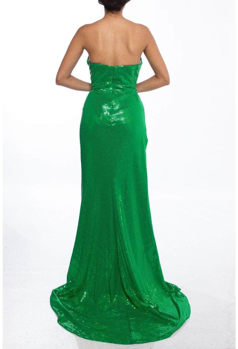 Terani Couture 241P2136 - Strapless Draped Prom Dress Special Occasion Dress