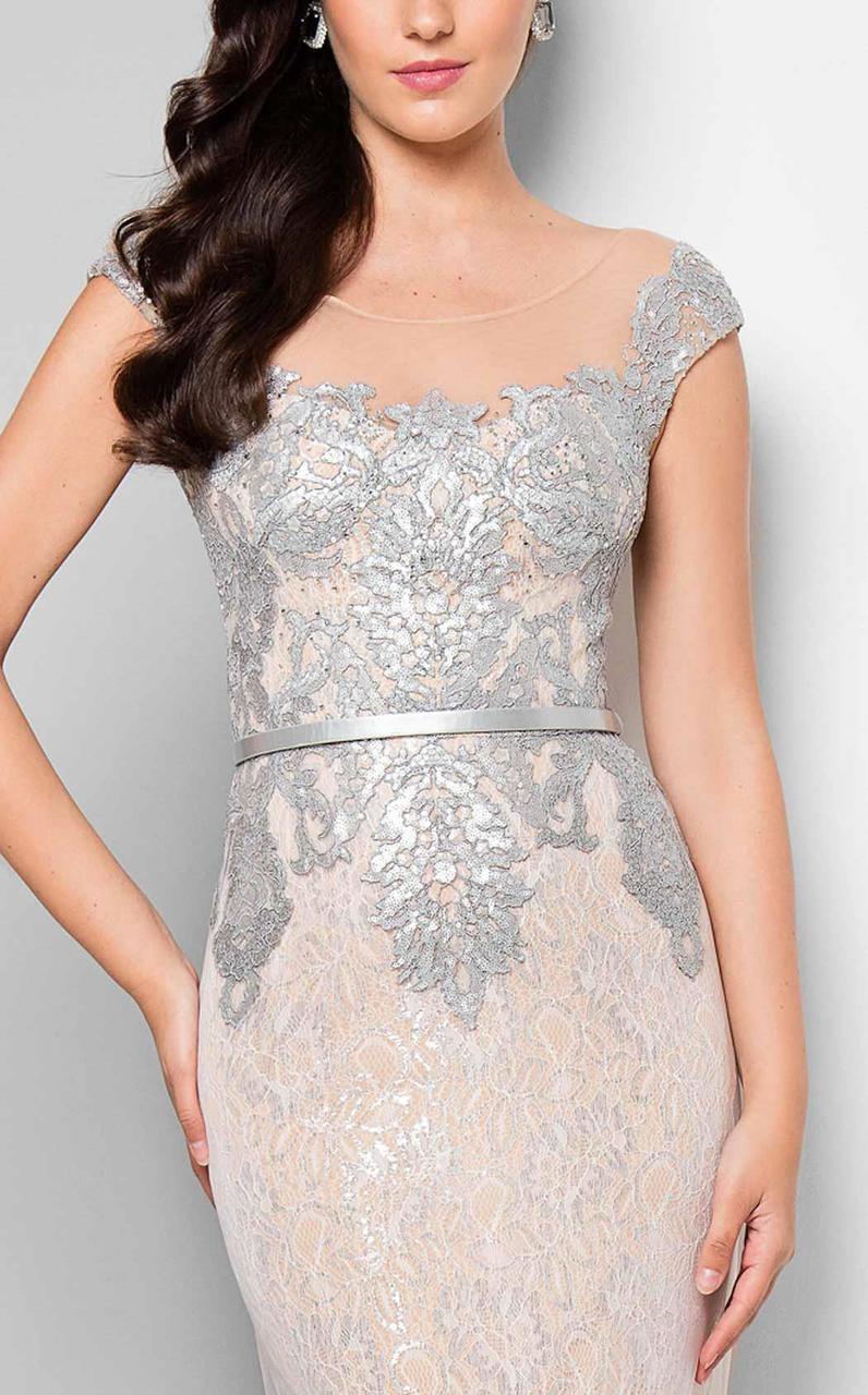 Terani Couture - Bedazzled Portrait Mermaid Dress 1713M3505 Special Occasion Dress