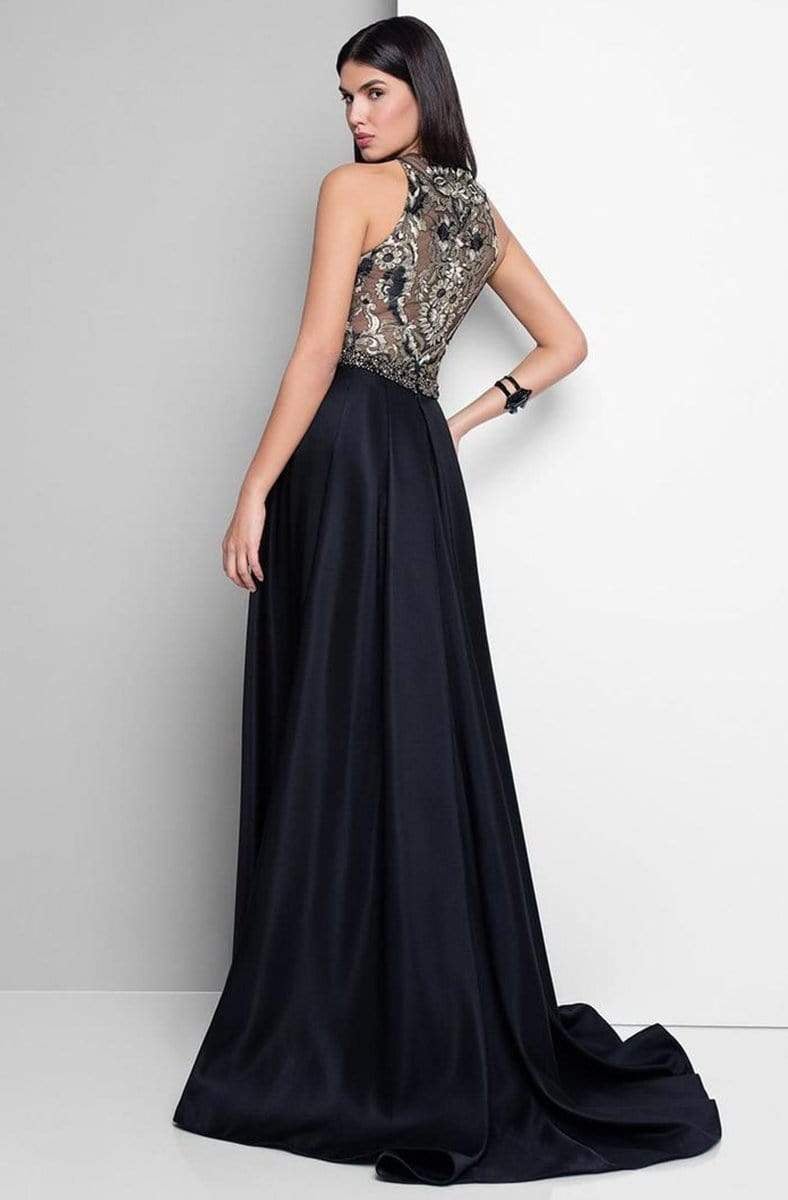 Terani Couture - Stunning Sleeveless Bateau Neck Polyester Mermaid Gown 1712E3648 Prom Dresses