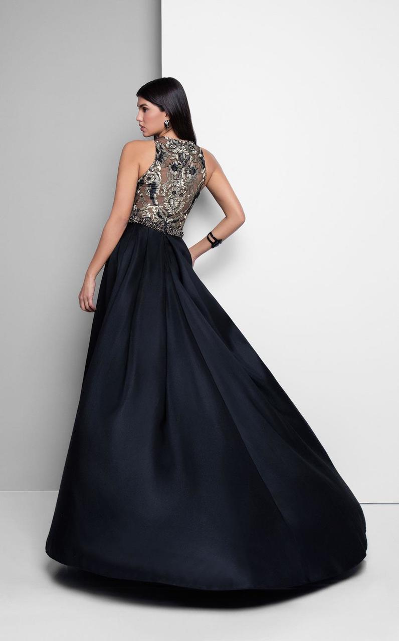 Terani Couture - Stunning Sleeveless Bateau Neck Polyester Mermaid Gown 1712E3648 Prom Dresses