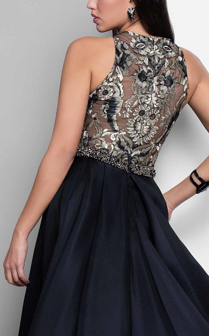 Terani Couture - Stunning Sleeveless Bateau Neck Polyester Mermaid Gown 1712E3648 Prom Dresses