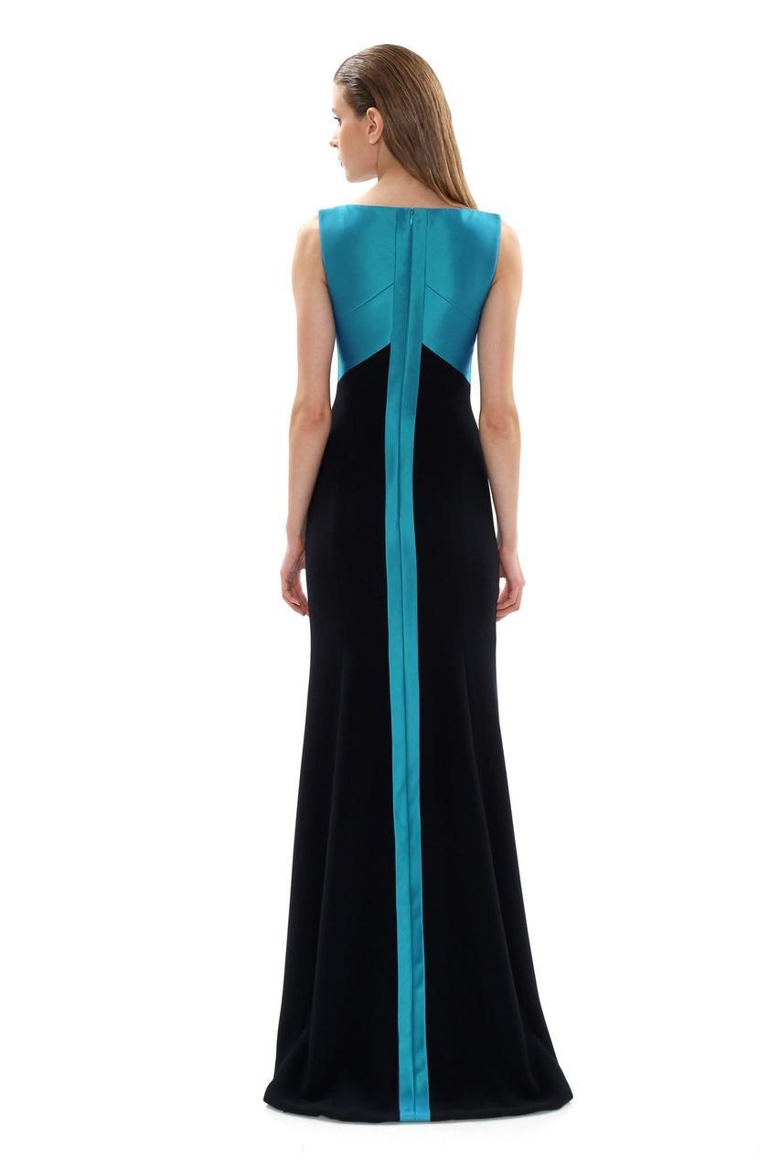 Theia - 882275 Sleeveless Bateau Neck Long Gown Special Occasion Dress