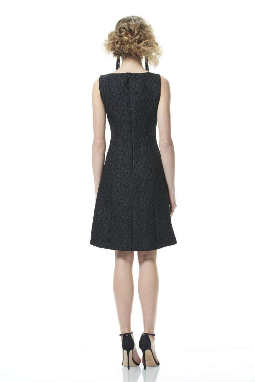 Theia - 882976 Bateau Matelasse Jacquard Dress Special Occasion Dress