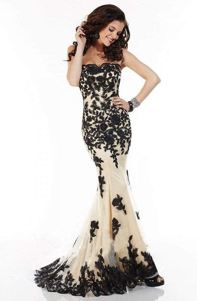Tiffany Designs - 16060 Lace and Rhinestone Embellished Sweetheart Dress Special Occasion Dress