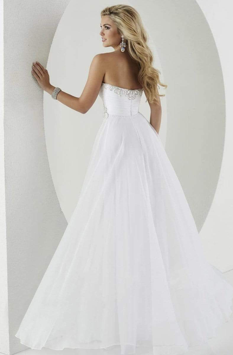 Tiffany Designs - 16144SC Chiffon A-line Sweetheart Dress