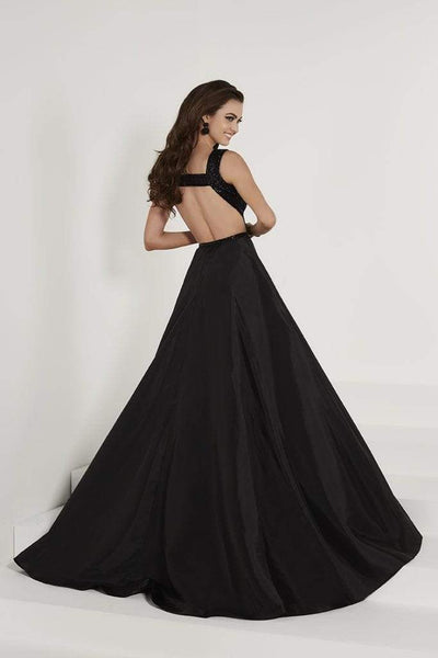Tiffany Designs - 46155 Beaded Sheath Dress With Overskirt Special Occasion Dress