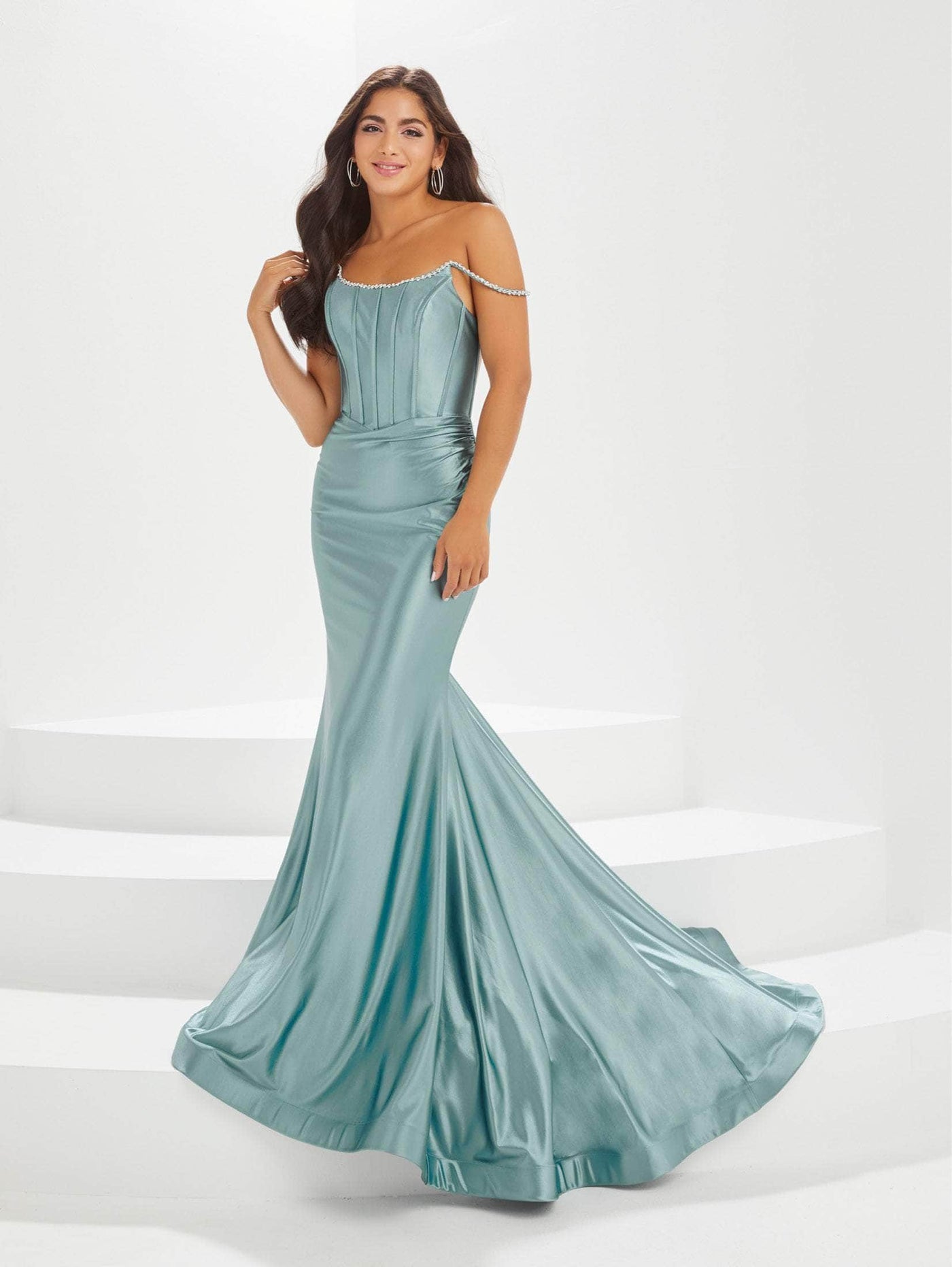 Tiffany Designs by Christina Wu 16003 - Sleeveless Prom Gown Special Occasion Dress