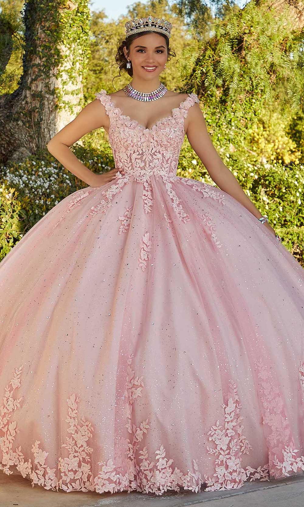 Vizcaya by Mori Lee 89432 - Floral Lace Ballgown