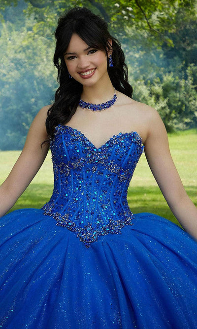 Vizcaya by Mori Lee 89453 - Jewel Beaded Sweetheart Neck Ballgown Ball Gown