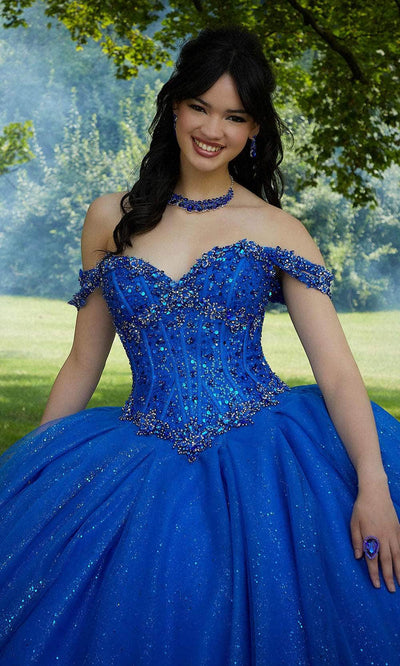 Vizcaya by Mori Lee 89453 - Jewel Beaded Sweetheart Neck Ballgown Ball Gown