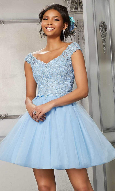 Vizcaya by Mori Lee - 9577 Two-Piece Beaded Lace And Tulle Damas Dress Special Occasion Dress